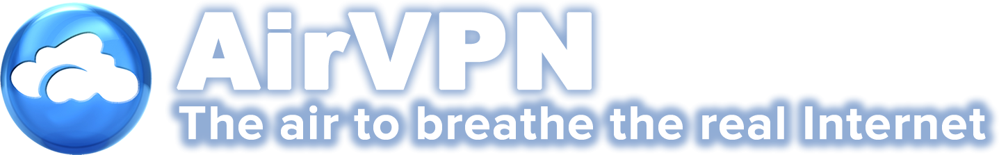 AirVPN - The air to breathe the real Internet