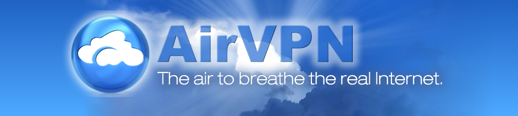 Air VPN - The air to breathe the real Internet
