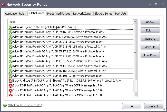 Comodo Firewall. Торрент