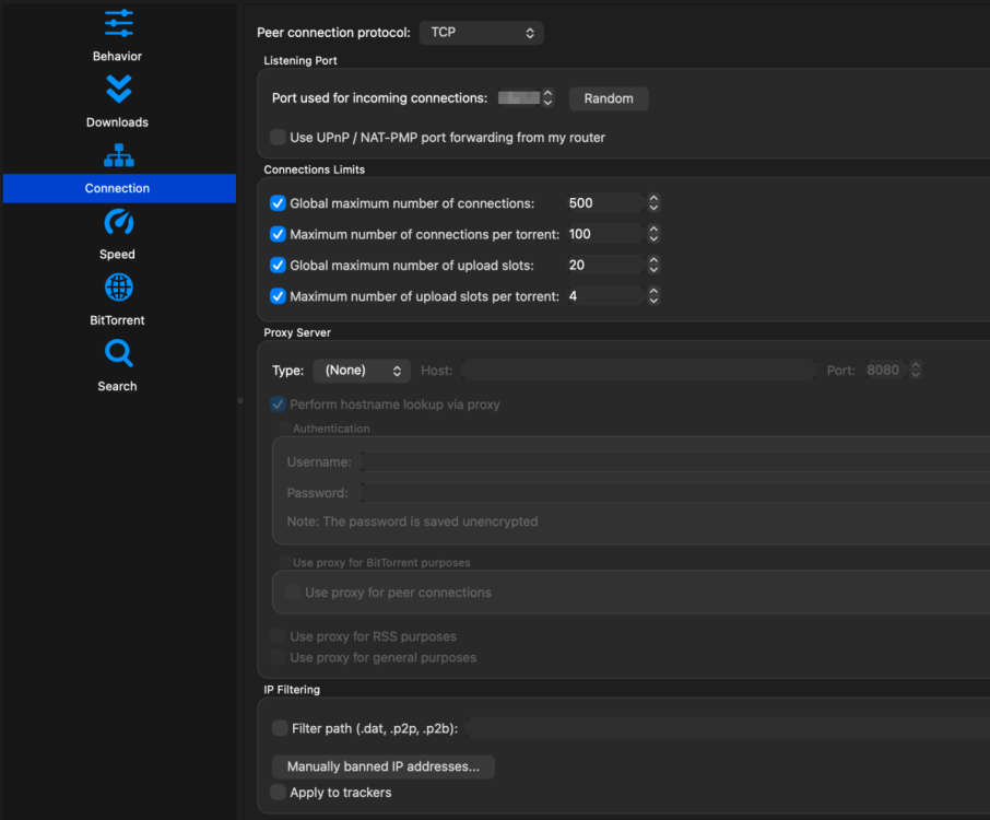 QBTorrent settings - Connection.png